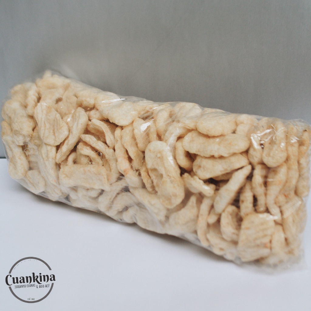

CUANKI LIDAH 150PCS PREMIUM, Termurah Asli Garut, Gurih Renyah Kualitas Terbaik!
