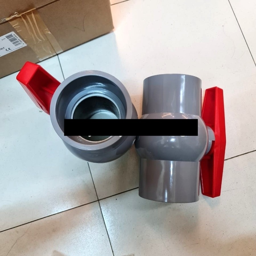 Ball valve pvc compact 2 inch Stop kran pvc