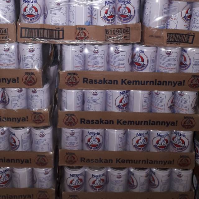 

Susu beruang bear brand kaleng 189ml