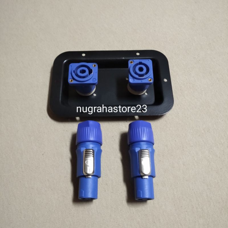 terminal box speaker paket komplit jack+Socket spikon