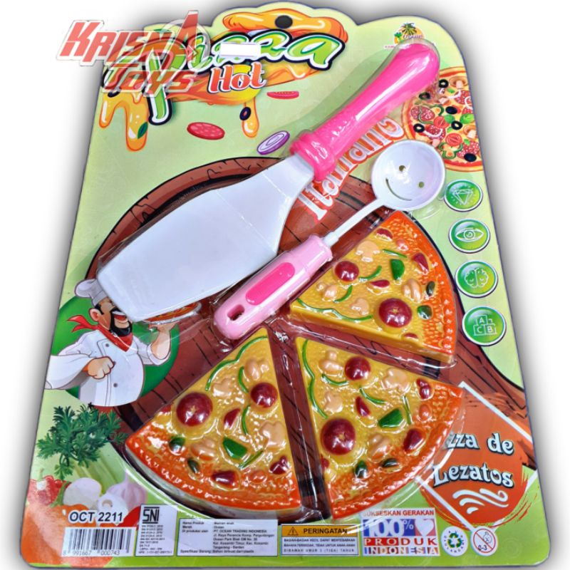 MAINAN ANAK PIZZA HOT/PIZZA SET/KITCHEN SET