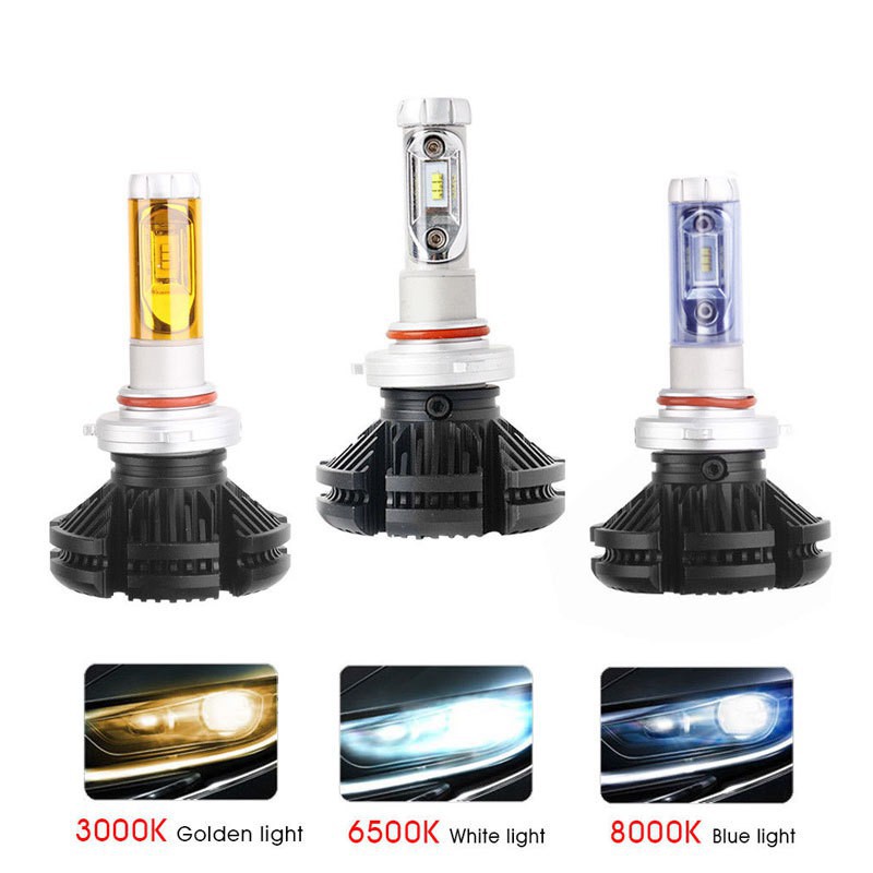 X3 Headlight H4 LED Car LED Motorcycle Headlamp H11 H3 Fog Light Bulb Fog Lamp