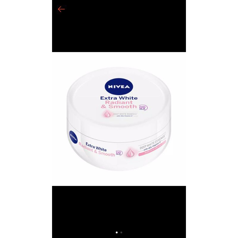 Nivea Extra white cream Radiant&Smooth