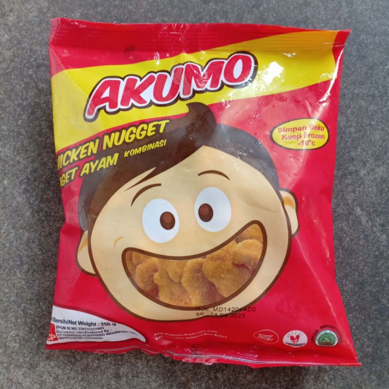 

Akumo Chicken Nugget 250 gram