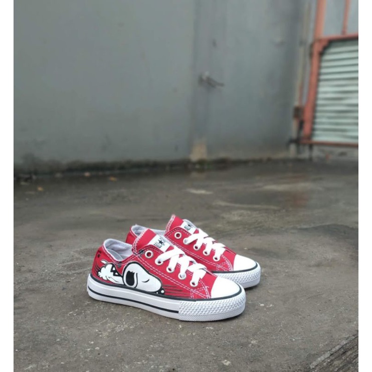 CONVERSEE Kids Snoopy Caracter 21-29