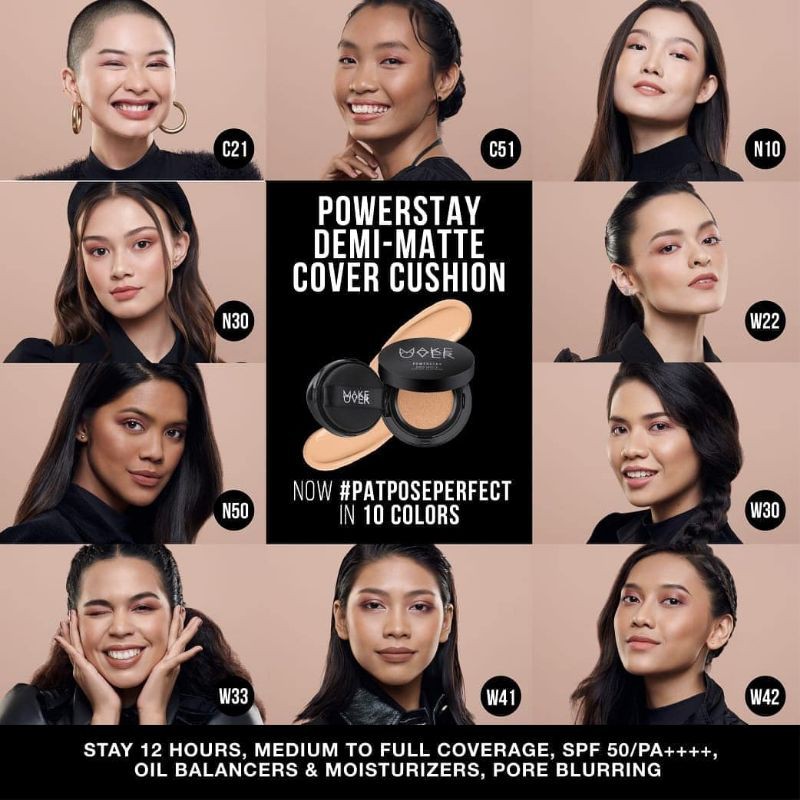 MAKE OVER PowerStay Demi - Matte Cover Cushion