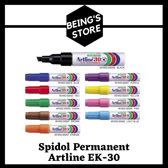 

SPIDOL PERMANEN PERMANENT MARKER ARTLINE EK-30
