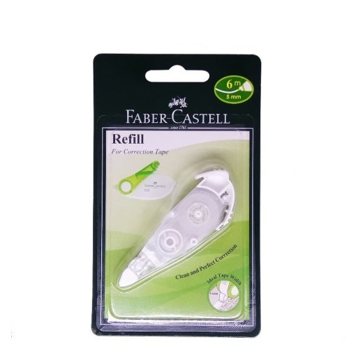 

Faber Castell Correction Tape Sr 506 Green Plus 1 Refill