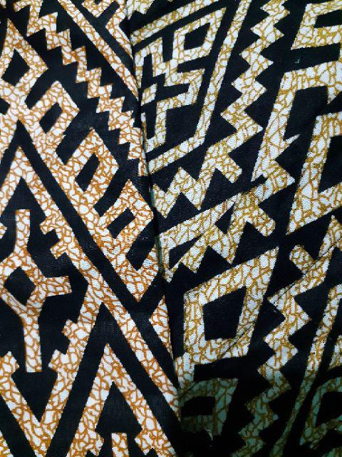 Kemeja Batik Pria Batik Danabrata Motif Wajik Hitam Kode 028 Lengan Panjang Reguler Size M L Xl