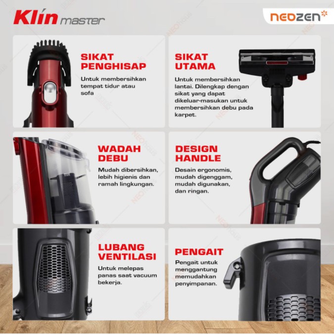 Klin Master Vacuum Cleaner - Vacum Cleaner Cyclone