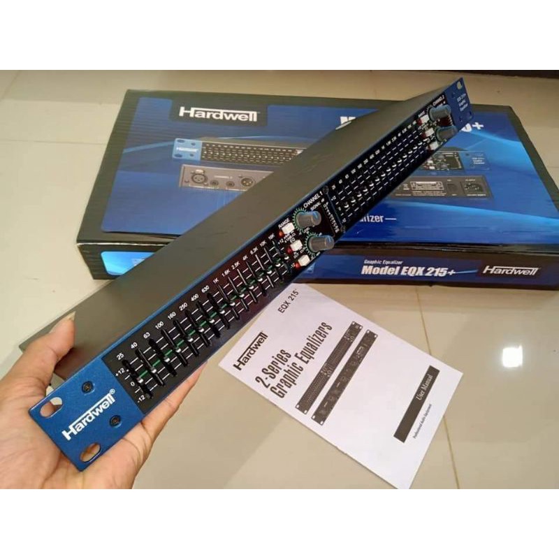 EQUALISER HARDWELL EQX 215 + JUAL MURAH ORIGINAL FOR POWER AMPLIFIER