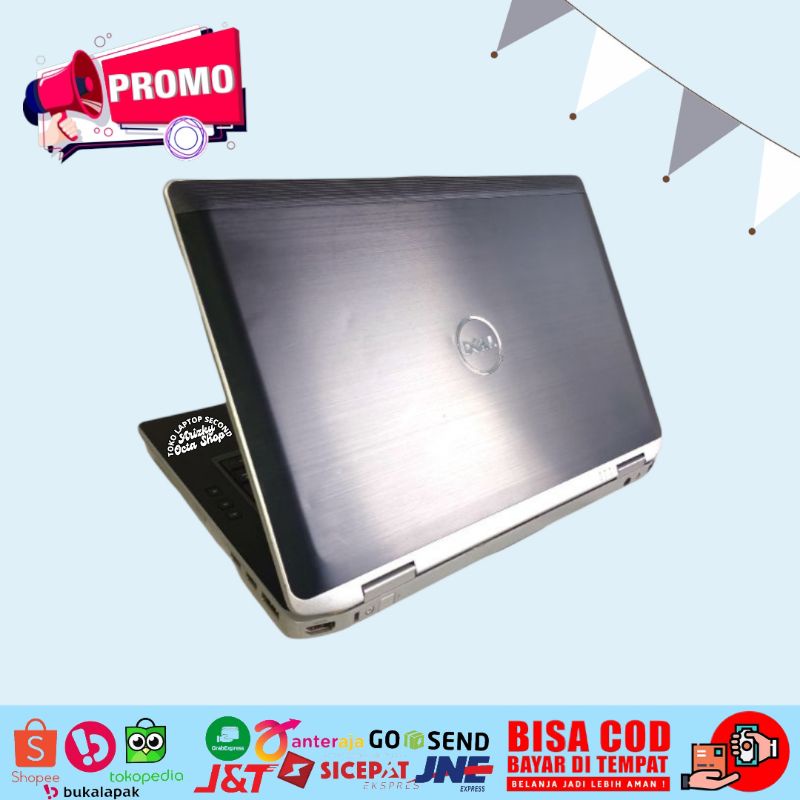 LAPTOP INTEL CORE I5 DELL LATITUDE E6430 RAM 8GB HDD 320GB TERMURAH HDMI DVD BAGUS LCD 14Inch