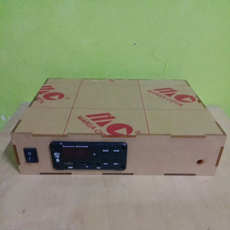Box akrilik ampli class d TPA8954TH