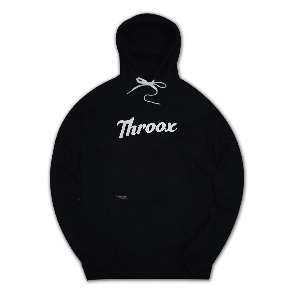 Throoxoriginal Jaket Hitam Belley Black || Hoodie Throox