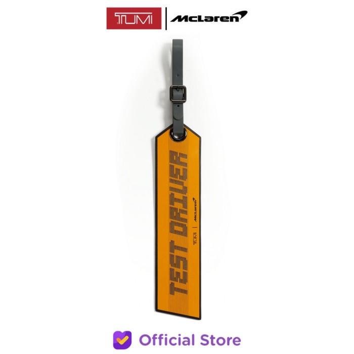 

T U M I Mclaren Nivolet Luggage Tag - Papaya Grey