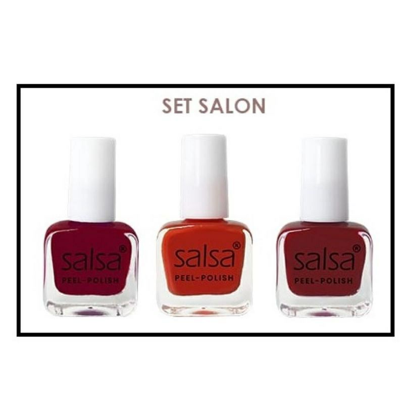 SALSA Nail Polish Peel Off | Kutek 1 Set