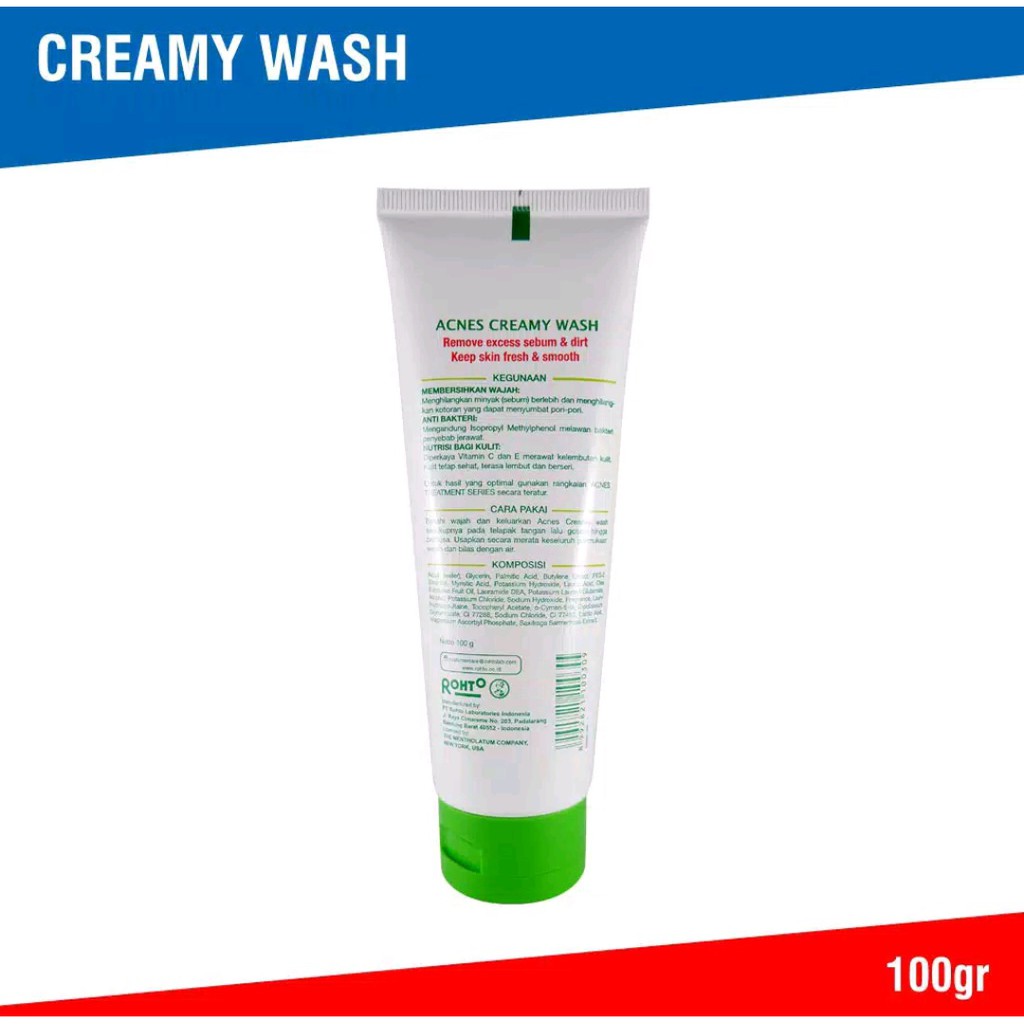 Acnes Creamy Wash 100 gr