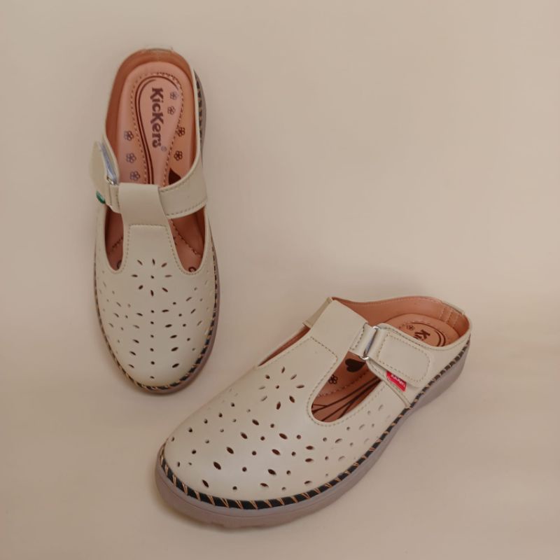 sepatu sandal kickers wanita kulit asli big size jumbo41_45 sl btg 09