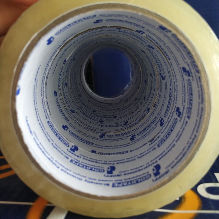 

Mantap Lakban Bening Goldtape 2 Inch ( Isi 6 Pcs / 1 Slop ) Trendi