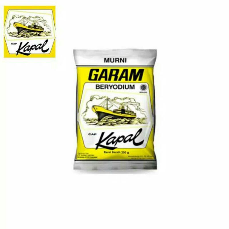 

Garam kapal yodium 250 Gr