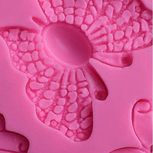 3D Silicon Mold Fondant Cake Decoration - 3 Shape Butterfly