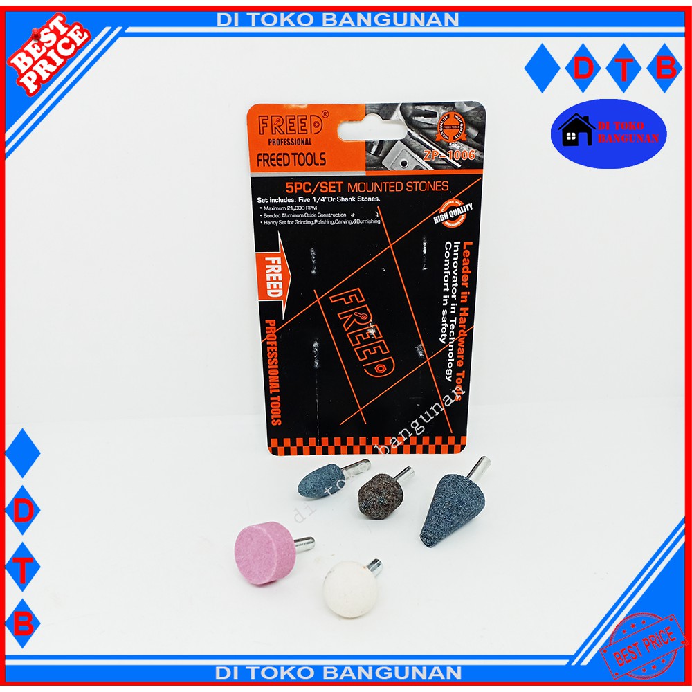 Batu Osco Gurinda 1 Set 5 Pcs Freed ZP-1006