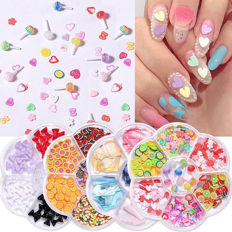 1kotak Multi-Ukuran Glitter Kuku Berlian Imitasi Datar Kembali 3D Kristal AB Warna Permata Tidak Teratur Perhiasan Manik-Manik Nail Art Manicure Dekorasi Aksesoris