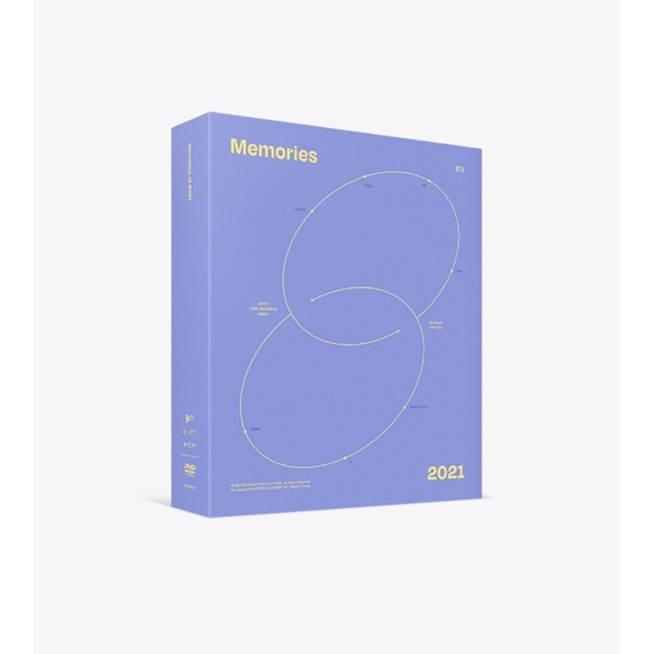 BTS Memories 2021 DVD