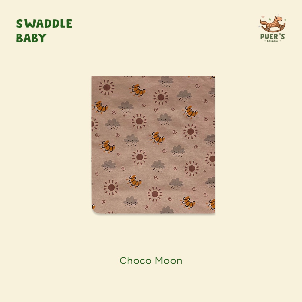 BEDONG BAYI (SWADDLE BABY) PUER'S CHOCO MOON