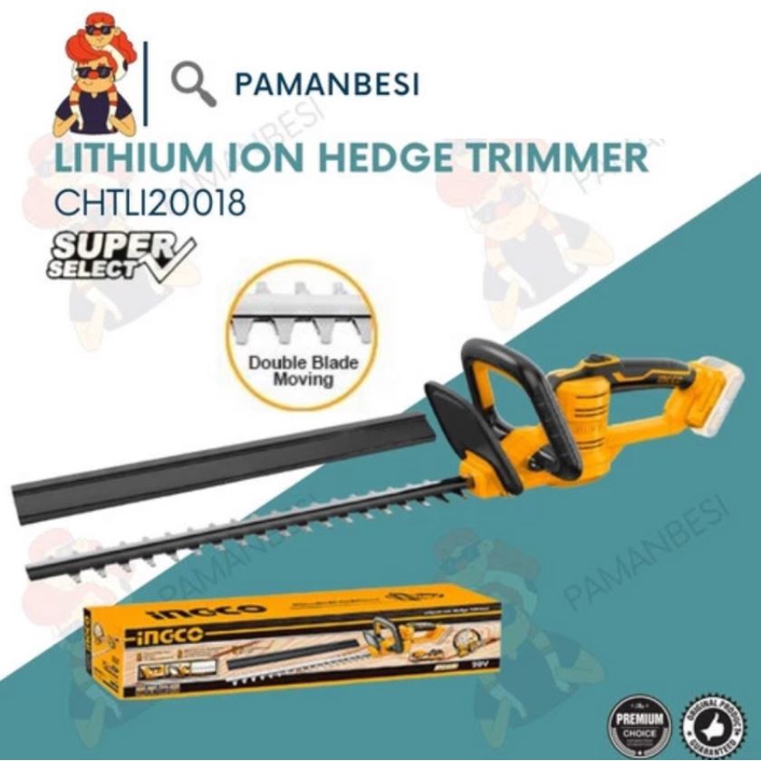 P20S Hedge Trimmer (18") INGCO CHTLI20018 Mesin Pangkas Potong Dahan