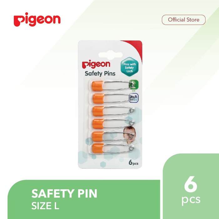 SAFETY PIN L 6`S PIGEON PR050502