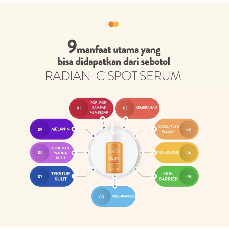 Laneige Radian C Spot Serum 15.2% Vitamin C