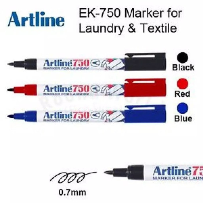 

SPIDOL ARTLINE LAUNDRY PERMANENT MARKER EK-750 +