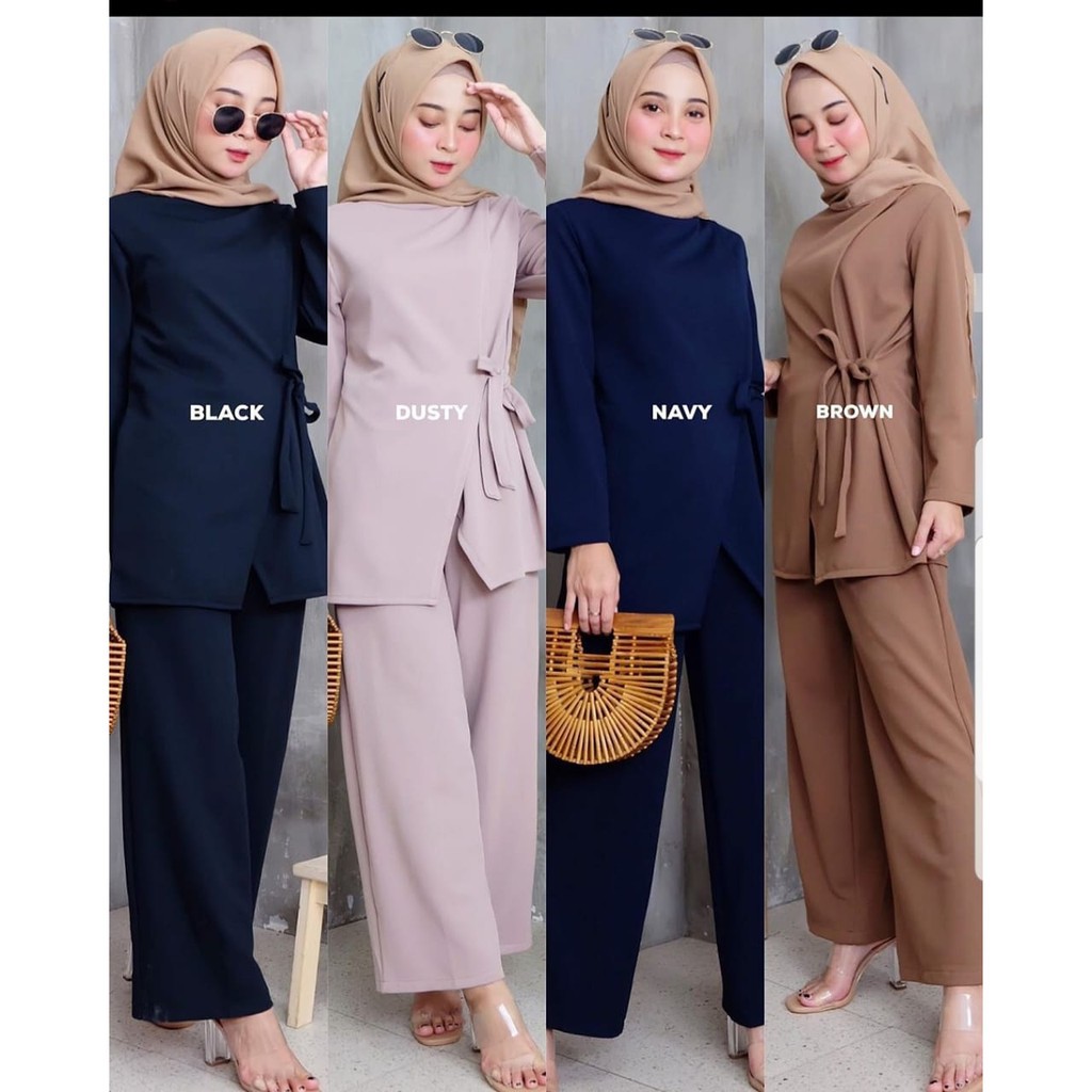 Calista Set l Setelan Baju Muslim TERLARIS