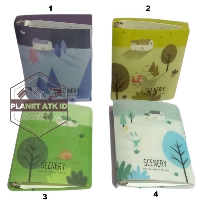 

Binder Note A5 Ring Besi/Book Spiral/Buku