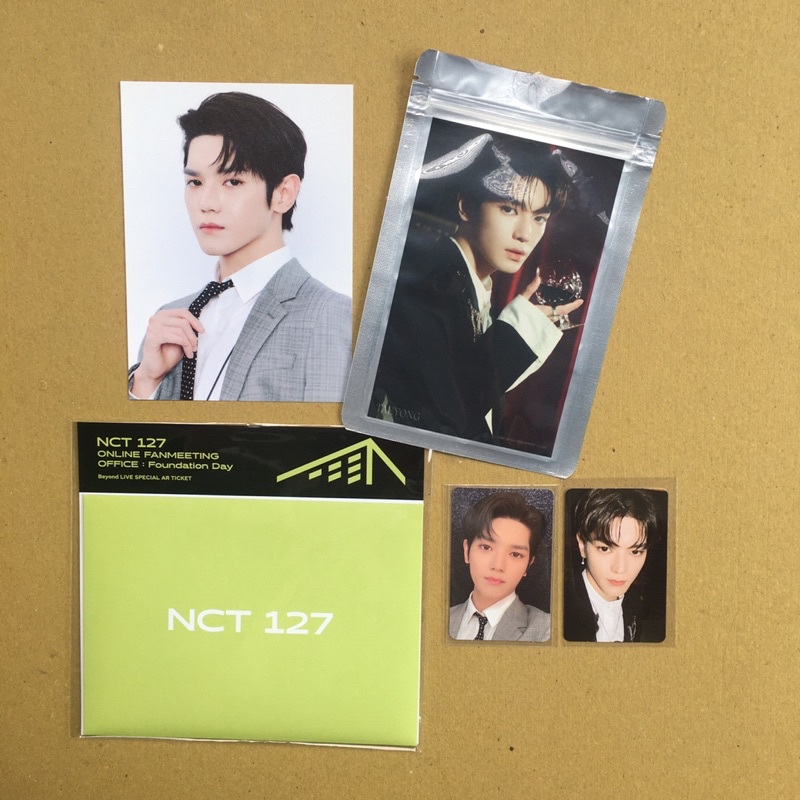 [ Take all ] pc photocard 4x6 the castle taeyong ver only poca xr live version special event pair bu