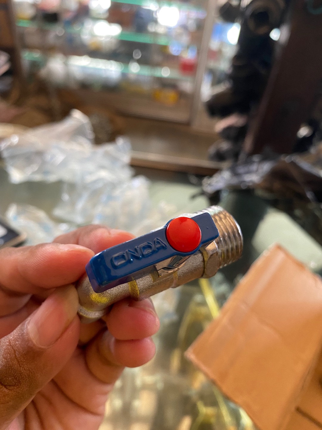 Kran Besi Tembok Onda Bm 1/2 Keran Taman Pendek Cebol