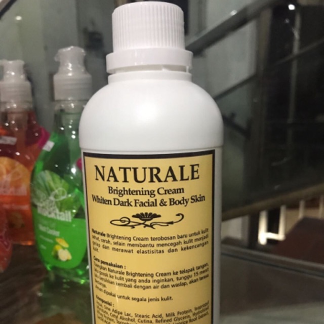 Naturale Brightening Cream / Naturale bleaching pemutih badan 500gram