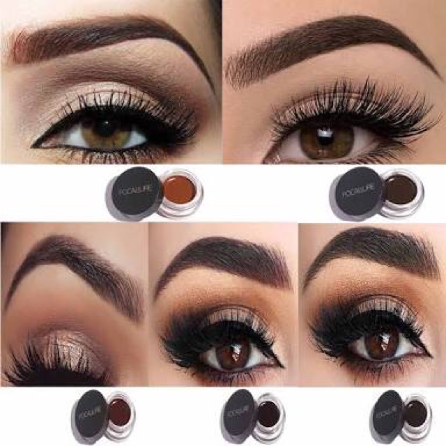 (READY &amp; ORI!) Focallure 5 Colors Eyebrow Pomade Gel Eyebrow Alis Cream FA23 FA 23 Tahan Lama Waterproof