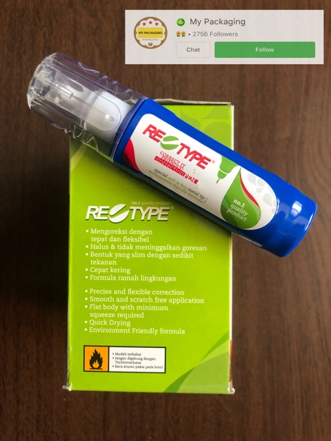 Tip-Ex CORRECTION PEN RETYPE 7800 (Gepeng)