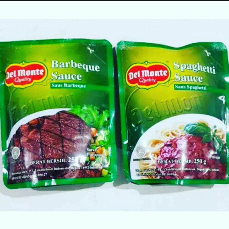 

Grosir 250gr saus spaghetti saus barbeque Delmonte - Del Monte saos bbq spageti