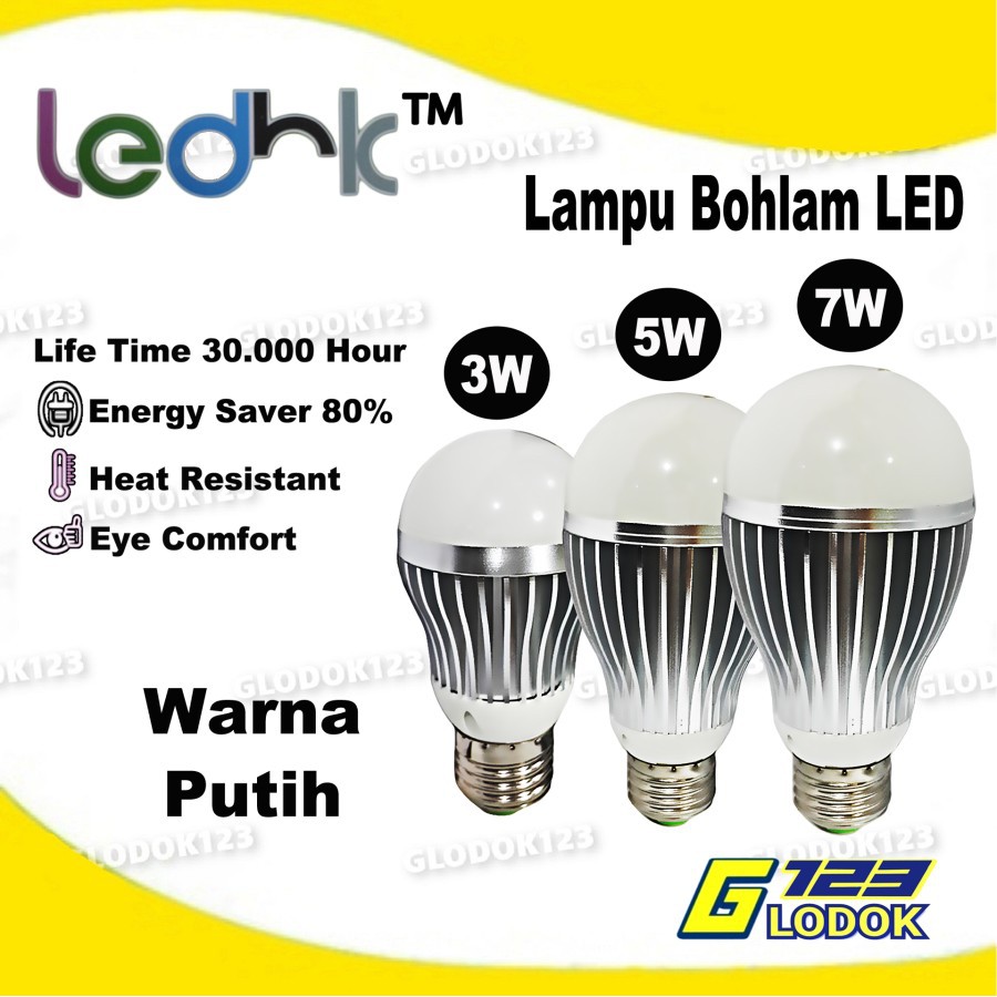 Lampu LED Bulb Lampu Bohlam HK irit daya