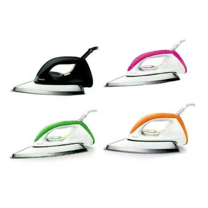 Setrika Philips Dry Iron HD 1173 / Setrika Philips Ceramic HD 1173 100% ORI Garansi Resmi