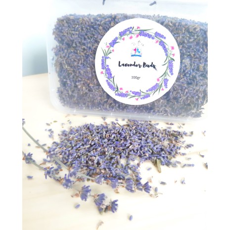 

100gr Lavender Buds | Teh Lavender | Bulir Lavender Kering | Lavender Asli