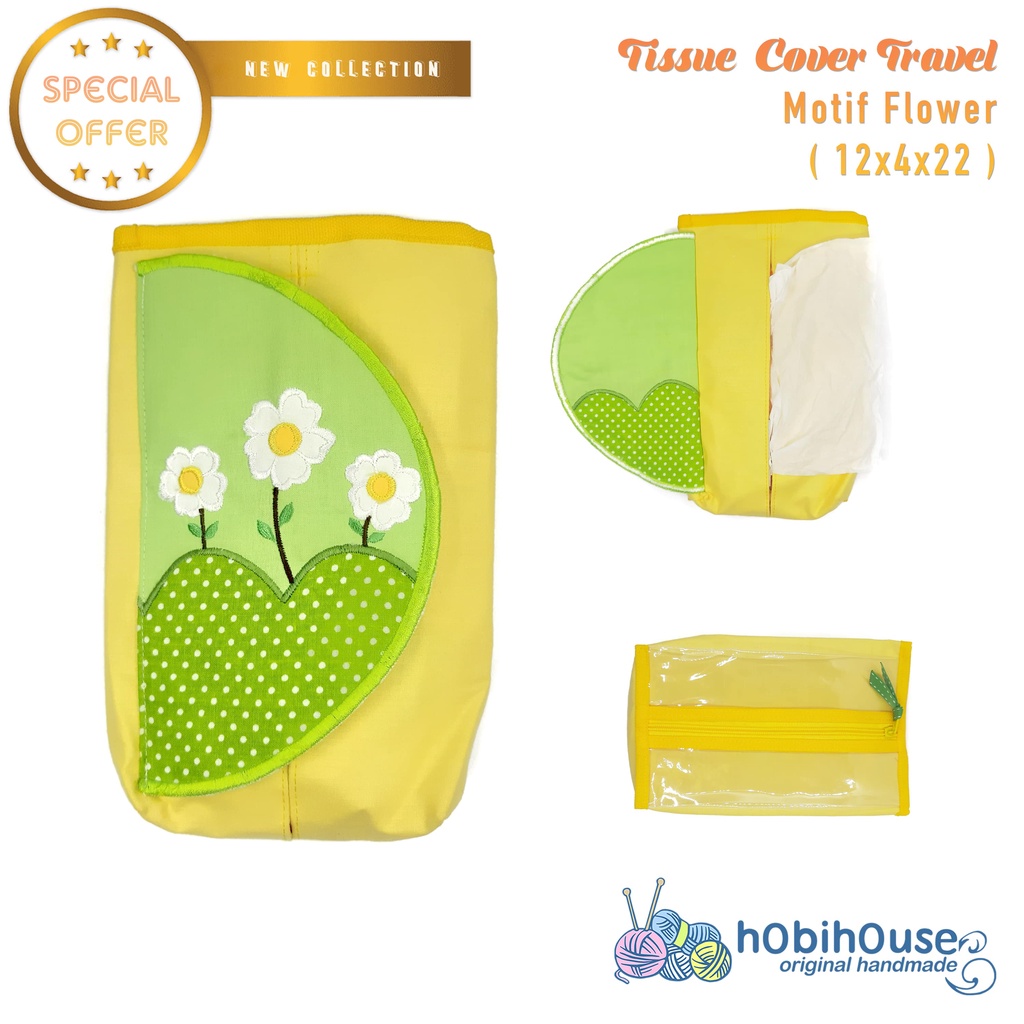 2in1 Tempat tissue kering dan tissue basah / tissue travel