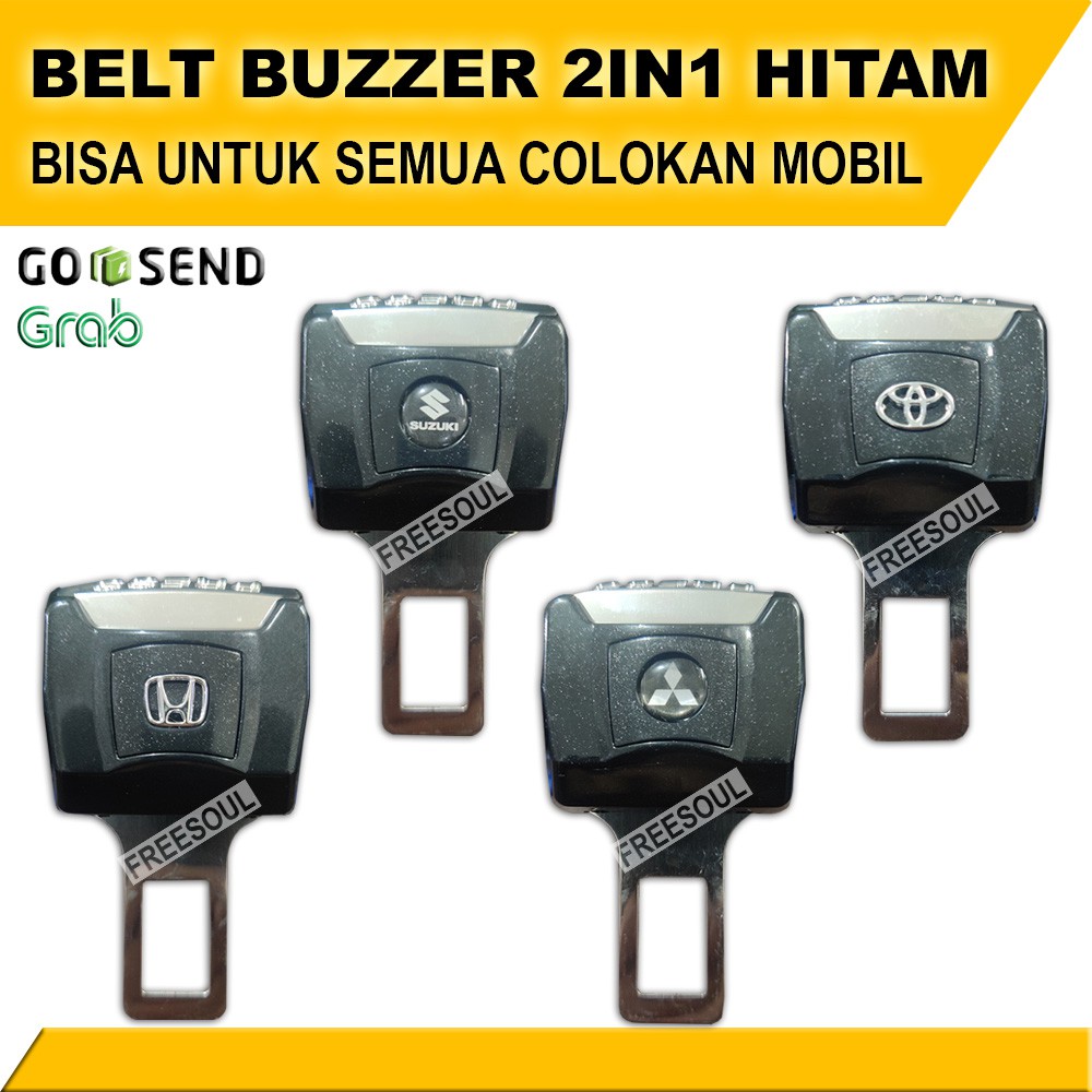 Colokan Safety Belt Model 2in1 Premium - Belt Buzzer - Colokan Seatbelt Atas Bawah