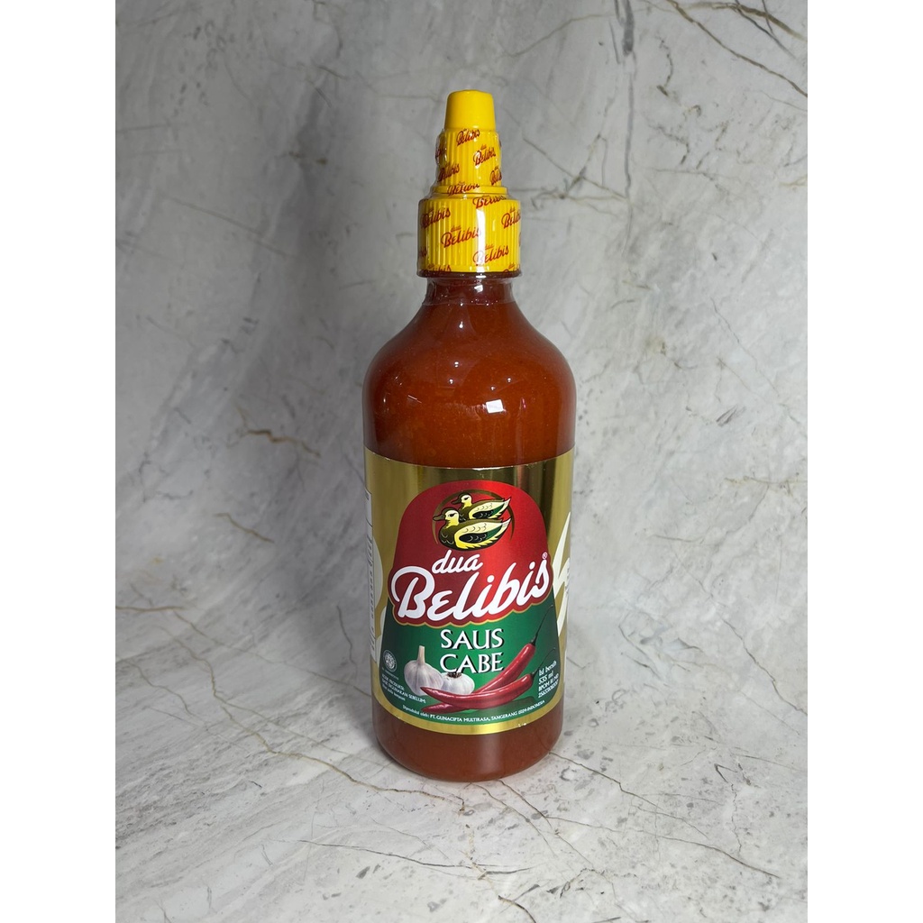 

Dua Belibis Saos Cabe 535 ml/ Saos Cabe/ Saos Sambel/Saos Sambel Asli/ Saos Cabe Belibis Botol