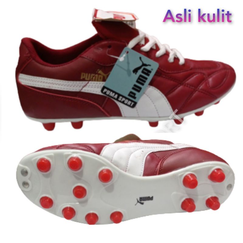 SEPATU BOLA ASLI KULIT   SEPATU SEPAK SEPATU BOLA PUMA SEPATU BOLA ADIDAS-8