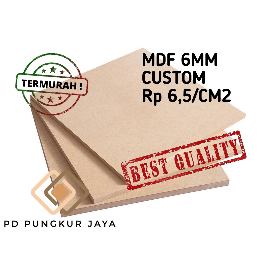

PAPAN MDF 6MM CUSTOM