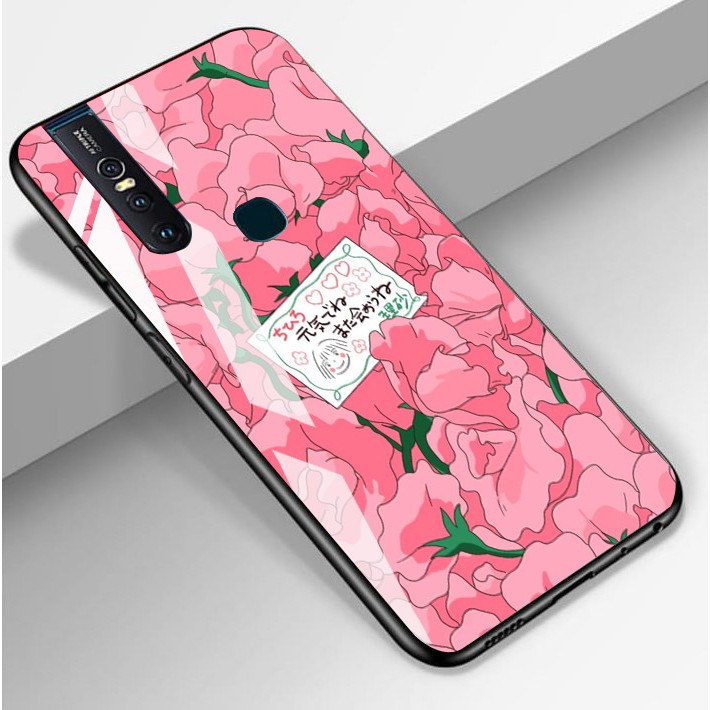 [K23] Soft Case Glass Flower for all type